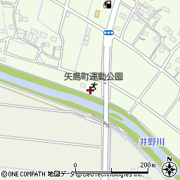 矢島町公園周辺の地図