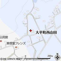栃木県栃木市大平町西山田3133周辺の地図