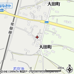 茨城県笠間市橋爪777周辺の地図