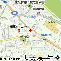 群馬県高崎市下豊岡町66周辺の地図