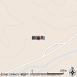 石川県白山市柳原町周辺の地図