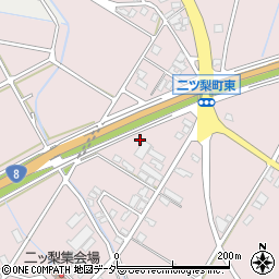 石川県小松市二ツ梨町（ク）周辺の地図