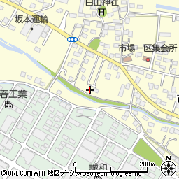 群馬県太田市市場町1074-18周辺の地図