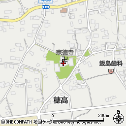 宗徳寺周辺の地図