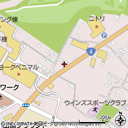 栃木県小山市喜沢1394周辺の地図
