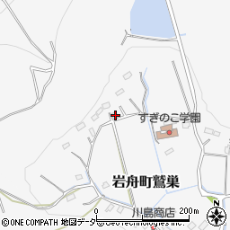 栃木県栃木市岩舟町鷲巣324周辺の地図