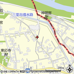 群馬県太田市市場町708-2周辺の地図