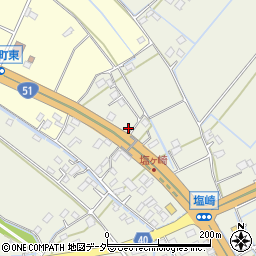 茨城県水戸市塩崎町819周辺の地図