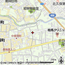 群馬県高崎市下豊岡町25周辺の地図