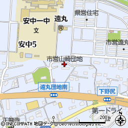 市営山崎団地５０－Ｂ周辺の地図