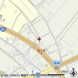 茨城県水戸市塩崎町807周辺の地図