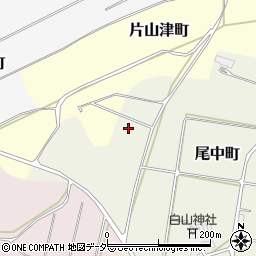 石川県加賀市尾中町（と）周辺の地図