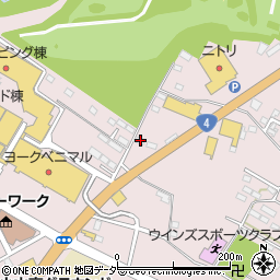 栃木県小山市喜沢1393周辺の地図