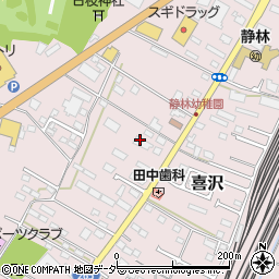 栃木県小山市喜沢1222周辺の地図