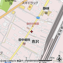 栃木県小山市喜沢193周辺の地図