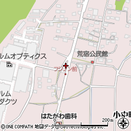 栃木県佐野市小中町696周辺の地図