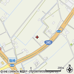 茨城県水戸市塩崎町3617周辺の地図