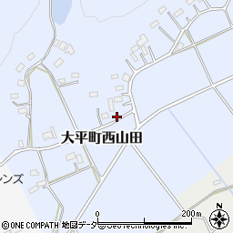 栃木県栃木市大平町西山田3225周辺の地図