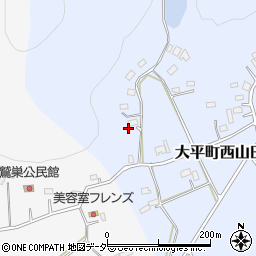 栃木県栃木市大平町西山田3163周辺の地図