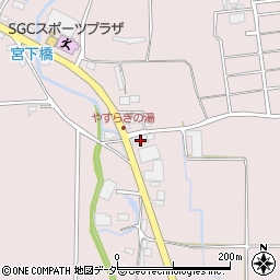 栃木県佐野市小中町234周辺の地図