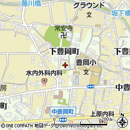 群馬県高崎市中豊岡町248周辺の地図