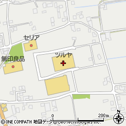 八十二銀行ツルヤ穂高店 ＡＴＭ周辺の地図