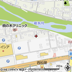 群馬県安中市中宿2161-6周辺の地図