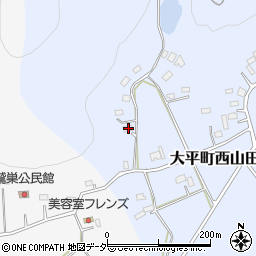 栃木県栃木市大平町西山田3161周辺の地図