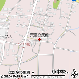 栃木県佐野市小中町926周辺の地図