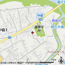 群馬県安中市中宿693周辺の地図