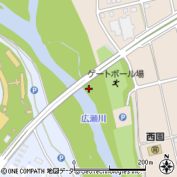 宮子大橋周辺の地図
