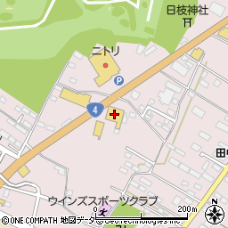 東日本三菱小山喜沢店・クリーンカー小山周辺の地図