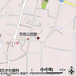 栃木県佐野市小中町928周辺の地図