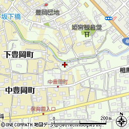 群馬県高崎市下豊岡町14周辺の地図