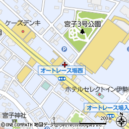 サイクルベースあさひ伊勢崎店周辺の地図
