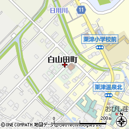 石川県小松市白山田町イ周辺の地図