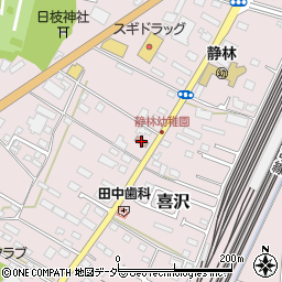 栃木県小山市喜沢1184周辺の地図