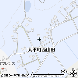 栃木県栃木市大平町西山田3223周辺の地図