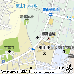 栃木県足利市助戸東山町1764周辺の地図