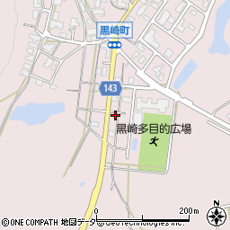 石川県加賀市黒崎町（め）周辺の地図