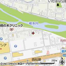 群馬県安中市中宿2161-7周辺の地図