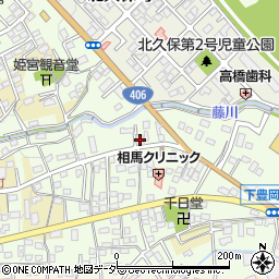 群馬県高崎市下豊岡町36周辺の地図