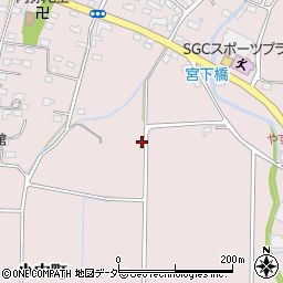 栃木県佐野市小中町468周辺の地図