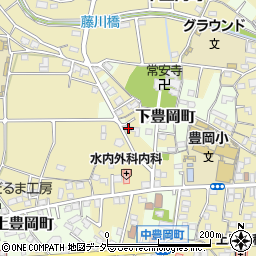 群馬県高崎市中豊岡町246周辺の地図