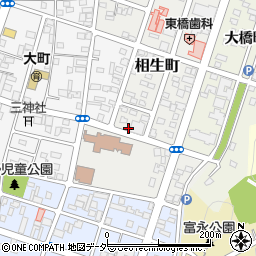 栃木県足利市相生町347周辺の地図