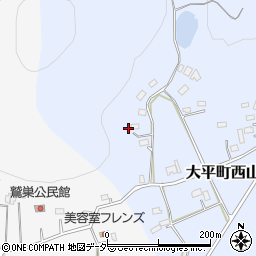 栃木県栃木市大平町西山田3159周辺の地図