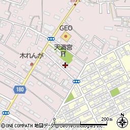 茨城県水戸市吉沢町747-4周辺の地図