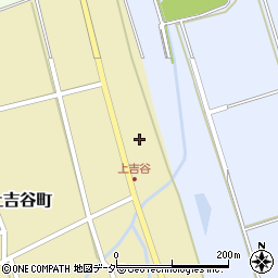 石川県白山市上吉谷町（ニ）周辺の地図