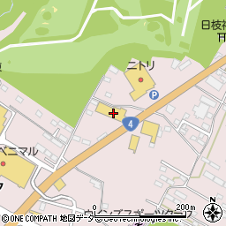 栃木県小山市喜沢1381周辺の地図