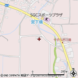 栃木県佐野市小中町433周辺の地図